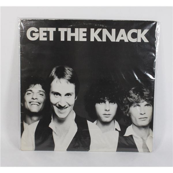 THE KNACK GET THE KNACK VINYL RECORD GOOD