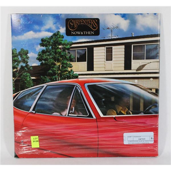 CARPENTERS NOW & THEN VINYL RECORD GOOD CONDITION