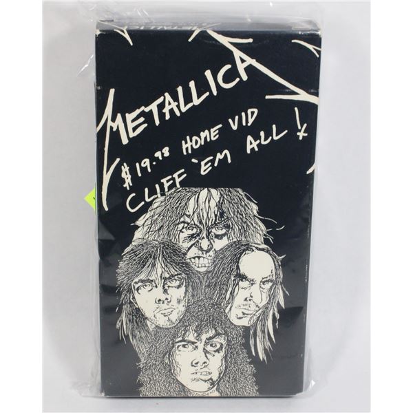 METALLICA CLIFF EM ALL VHS