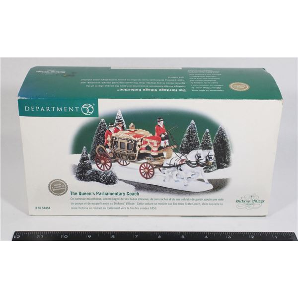 DICKES VILLAGE QUEENS PARLIAMENTARY COACH