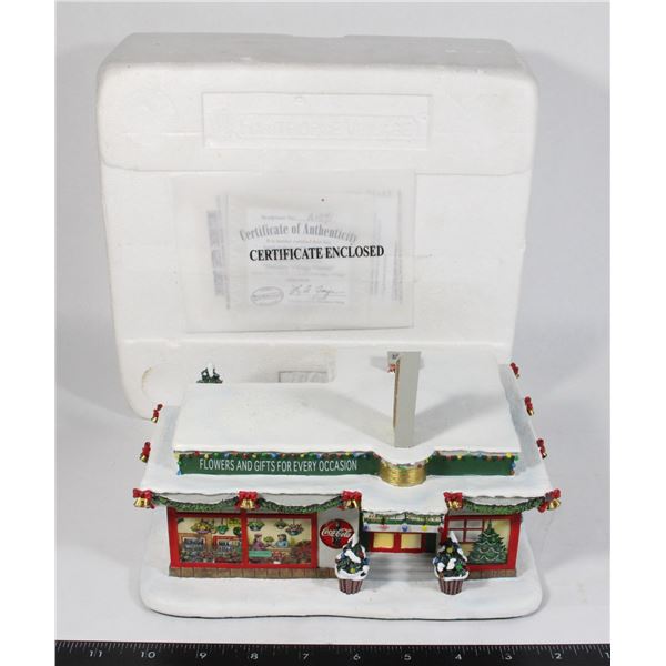 HAWTHORNE VILLAGE "HOLIDAY VILLAGE FLORIST"