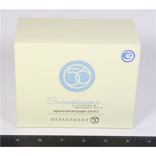 SNOWPINIONS SUPRISE IN A TREE SALT AND PEPPER