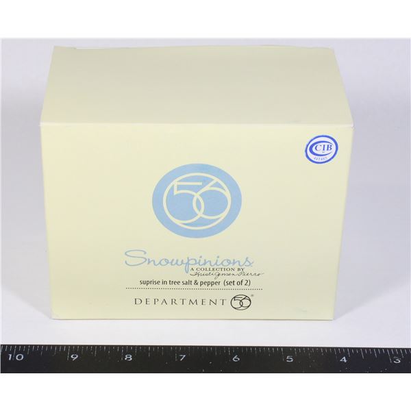 SNOWPINIONS SUPRISE IN A TREE SALT AND PEPPER