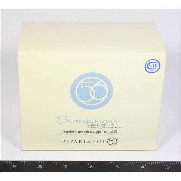 SNOWPINIONS SUPRISE IN A TREE SALT AND PEPPER