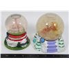 Image 1 : 2 SNOW GLOBES DISNEY WINNIE THE POOH AND
