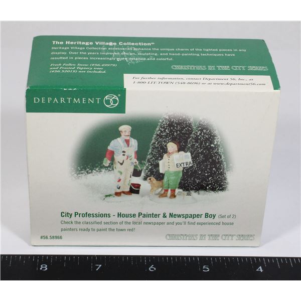 DEPARTMENT 56 CITY PROFESSIONS HOUSE PAINTER AND