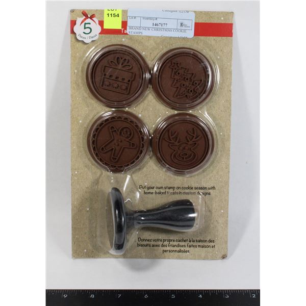 BRAND NEW CHRISTMAS COOKIE STAMPS