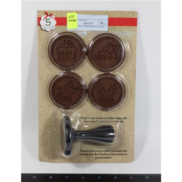 BRAND NEW CHRISTMAS COOKIE STAMPS