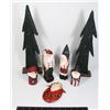 Image 1 : LOT OF WOODEN CHRISTMAS DECOR