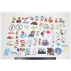 Image 1 : NEW 50PC DR. SUESS THEME STICKER SET