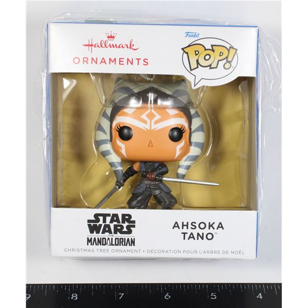 HALLMARK ORNAMENTS STAR WARS FUNKO AHSOKA TANO