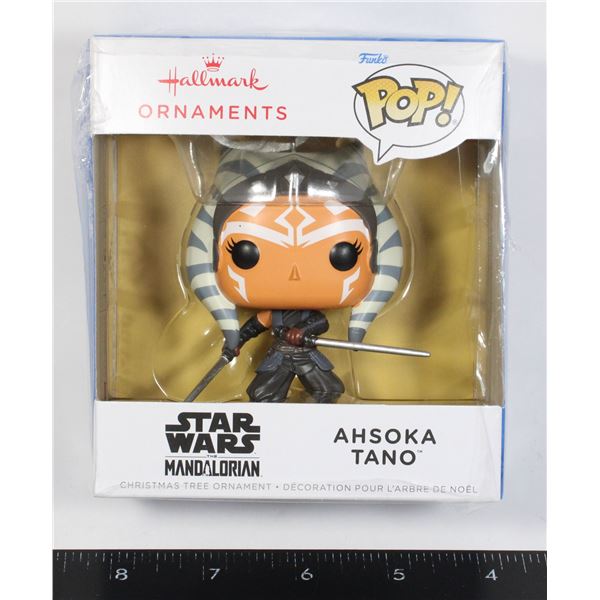 HALLMARK ORNAMENTS STAR WARS FUNKO AHSOKA TANO