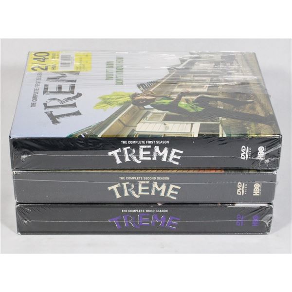 TREME SEASONS 1-3 ON DVD, NEW SEALED