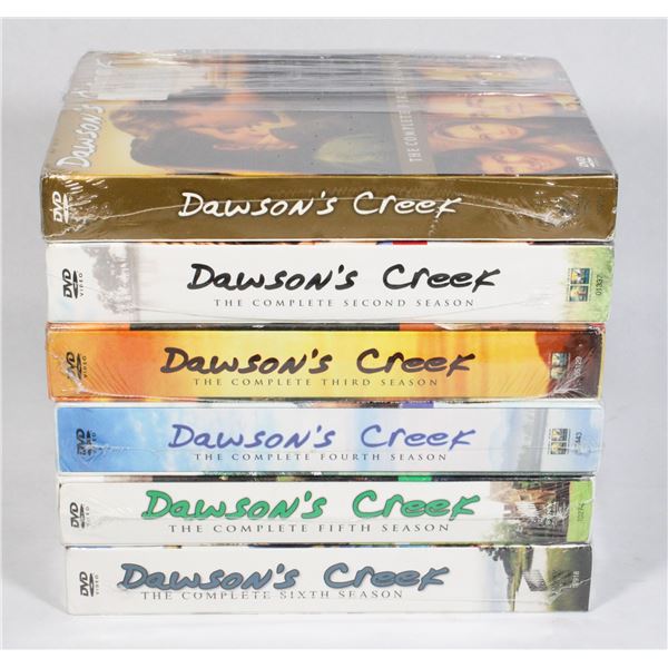 DAWSON'S CREEK SEASONS 1-6 ON DVD. NEW, SEALED