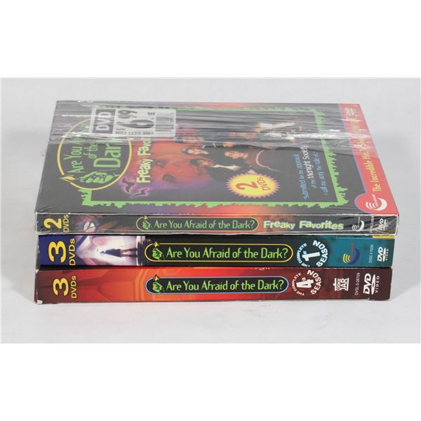 ARE YO UAFRAID OF THE DARK SEASONS 1,4, AND FREAKY