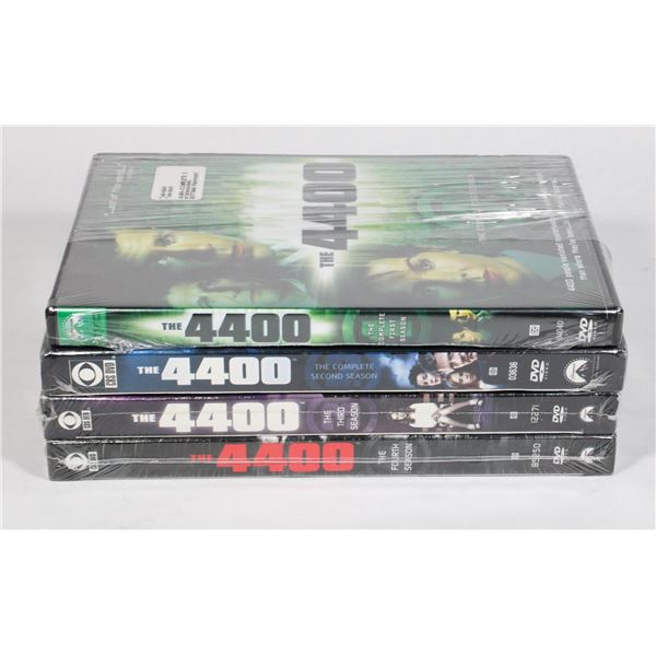 THE 4400 SEASONS 1-4 ON DVD. NEW SEALED