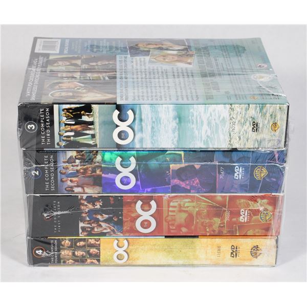 THE OC SEASONS 1-4 ON DVD. NEW SEALED