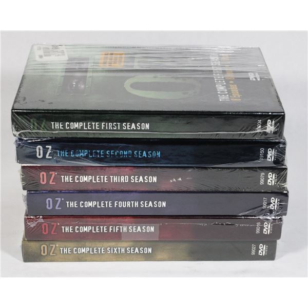 O.Z. SEASONS 1-6 ON DVD. NEW SEALED