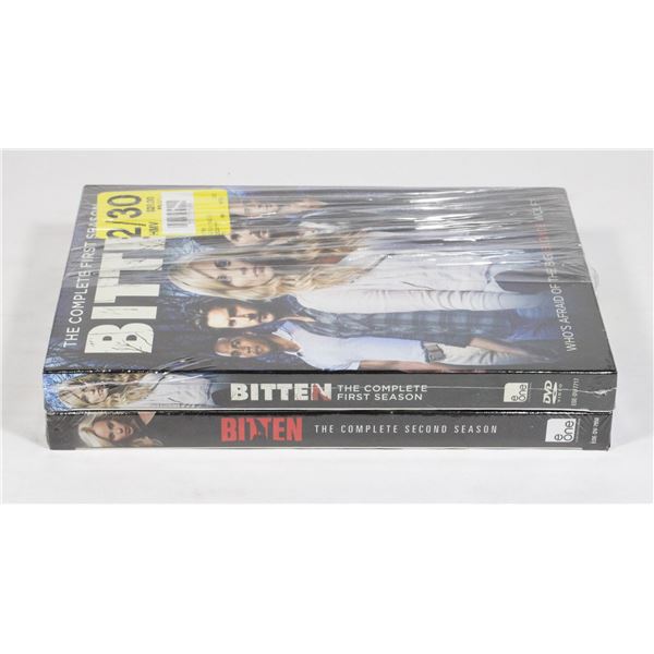 BITTEN SEASONS 1 AND 2 ON DVD. NEW SEALED