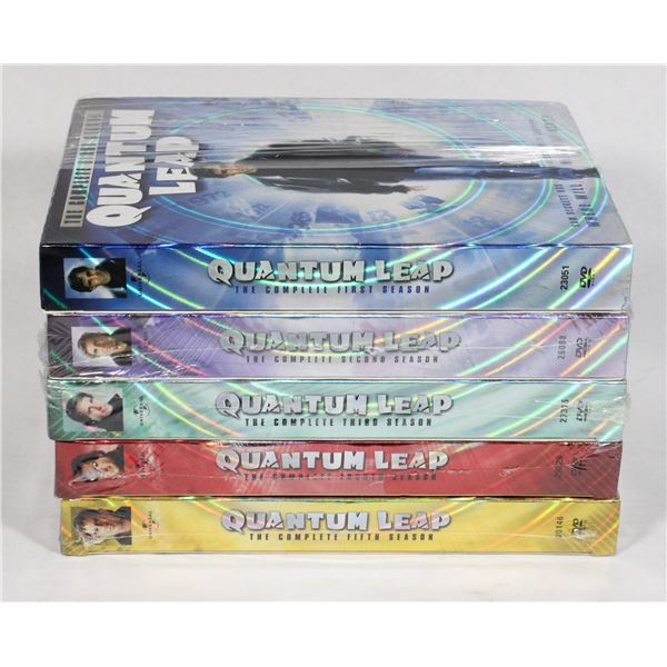 QUANTUM LEAP SEASONS 1-5 ON DVD. NEW SEALED