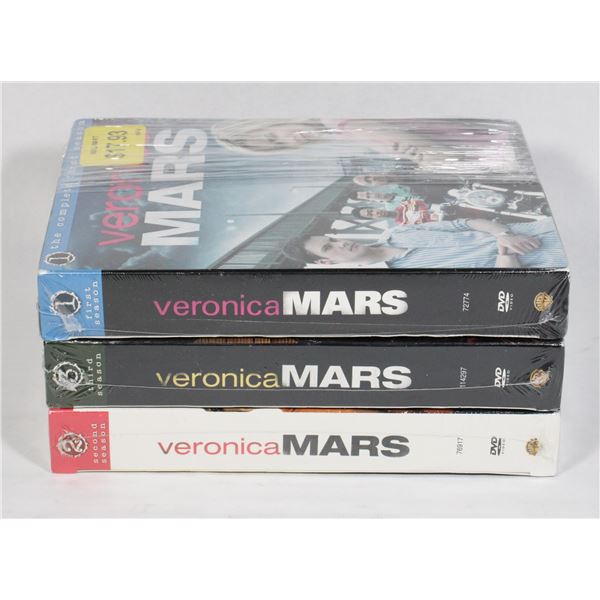 VERONICA MARS SEASONS 1-3 ON DVD. NEW SEALED