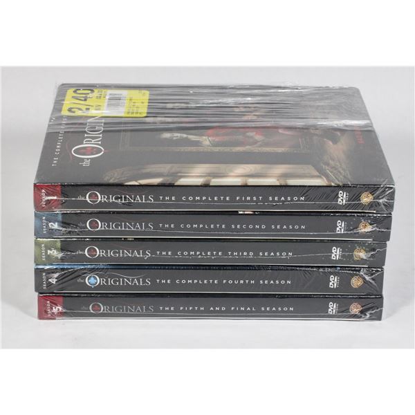 THE ORIGINALS SEASONS 1-5 ON DVD. NEW SEALED