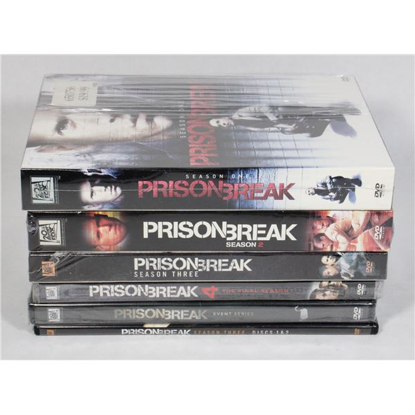 PRISON BREAK SEASONS 1-4 + EXTRAS. NEW SEALED