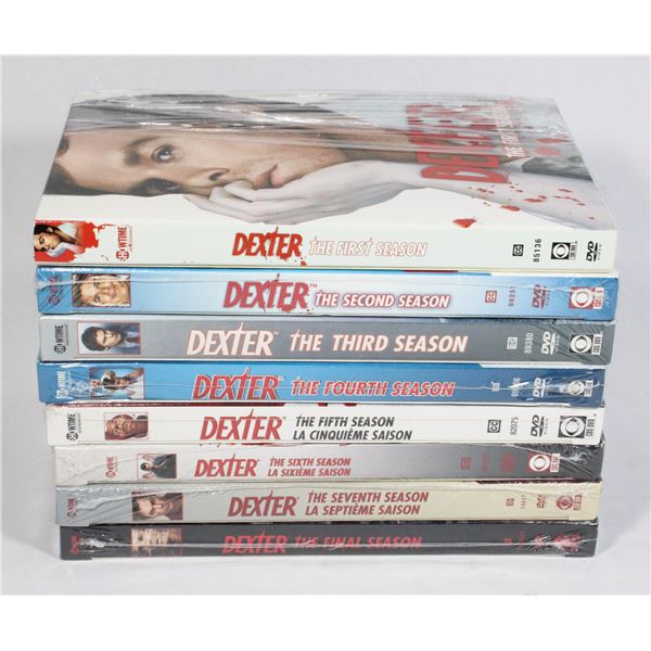 DEXTER SEASONS 1-8 ON DVD. SEASON 1 OPEN THE REST