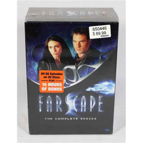 FARSCAPE THE COMPLETE SERIES ON DVD. NEW SEALED