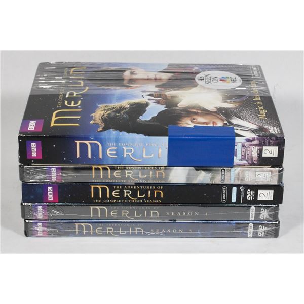 ERLIN SEASONS 1-5 ON DVD. SEASON 1 IS OPEN THE