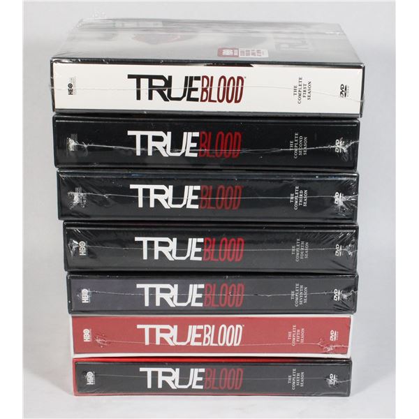 TRUE BLOOD SEASONS 1-7 ON DVD. NEW SEALED