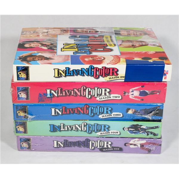 IN LIVING COLOR SEASONS 1-5 ON DVD. SEASON 1 OPEN,