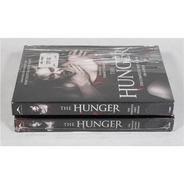 THE HUNGER SEASONS 1 AND 2 ON DVD. NEW SEALED