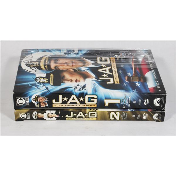 JAG SEASONS 1 AND 2 ON DVD. BOTH ARE OPEN