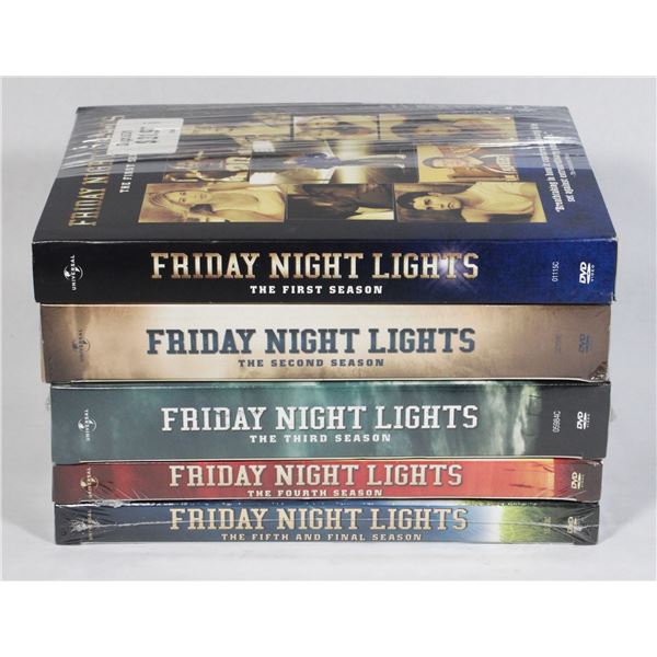 FRIDAY NIGHT LIGHTS SEASONS 1-5 ON DVD. SEASON 1