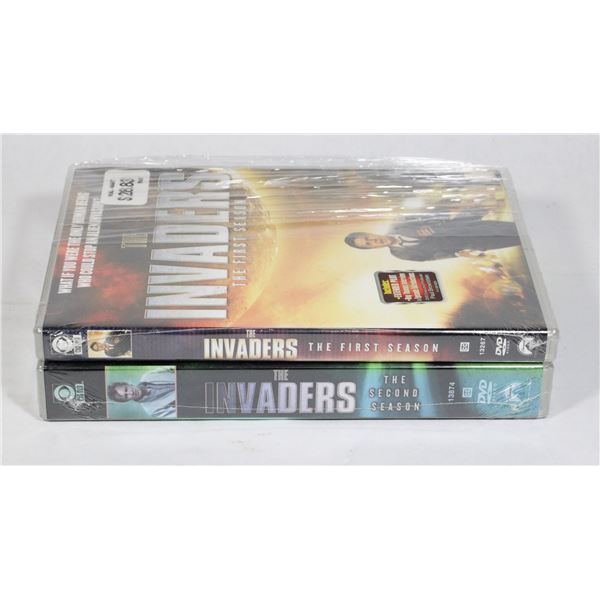 THE INVADERS SEASONS 1 AND 2 ON DVD. NEW SEALED