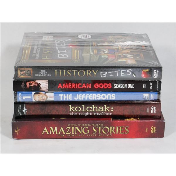 BUNDLE OF ASSORTED NEW SEALED TV SEASONS INCLUDING