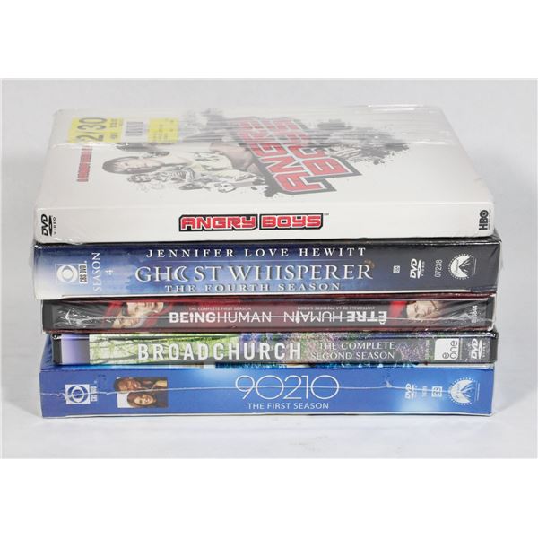 LOT OF ASSORTED NEW SEALED TV SEASONS INCLUDING