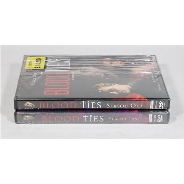 BLOOD TIES SEASONS 1 AND 2 ON DVD. NEW SEALED
