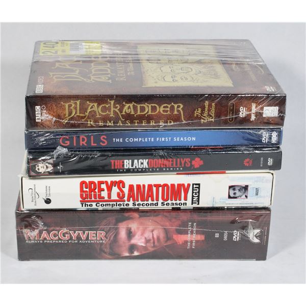 LOT OF ASSORTED TV SEASONS MOST ARE NEW SEALED