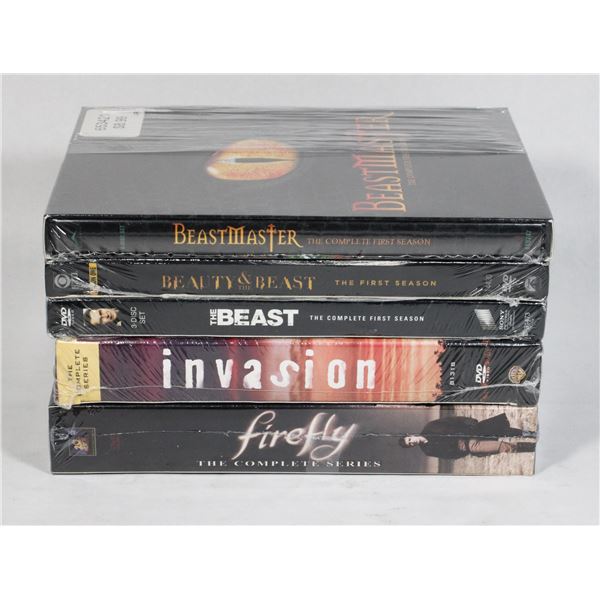 LOT OF ASSORTED NEW SEALED TV SEASONS INCLUDING