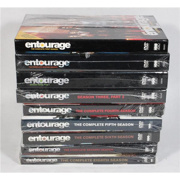 ENTOURAGE SEASONS 1-8 ON DVD. SEASON 1 OPEN, THE