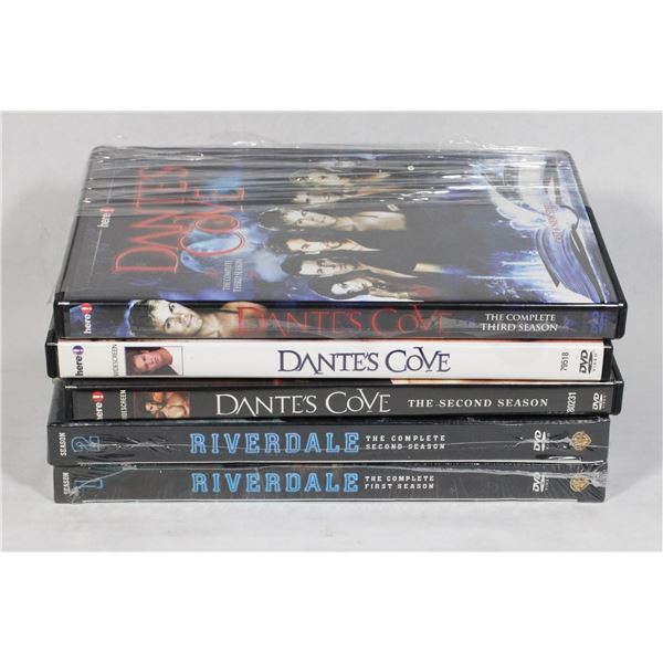 LOT OF ASSORTED TV SEASONS INCLUDING RIVERDALE