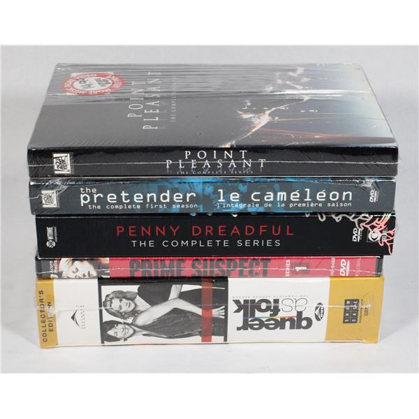 LOT OF ASSORTED NEW SEALED TV SEASONS INCLUDING