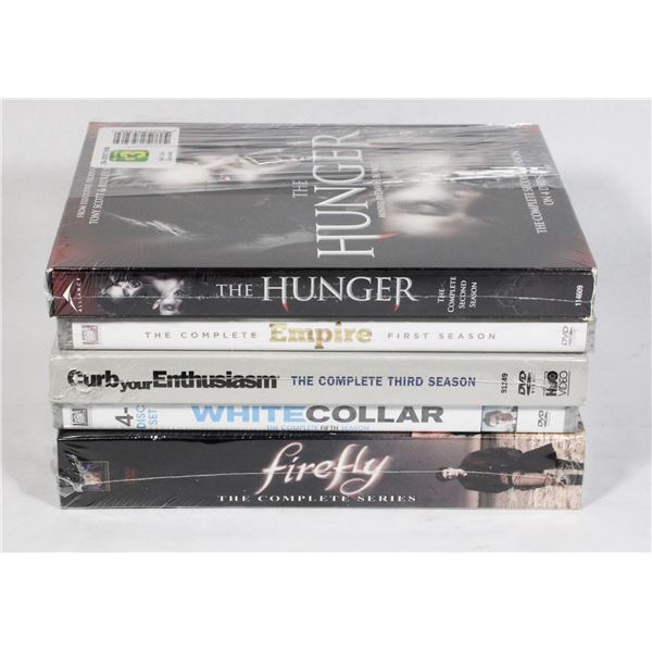 LOT OF ASSORTED NEW SEALED TV SEASONS INCLUDING