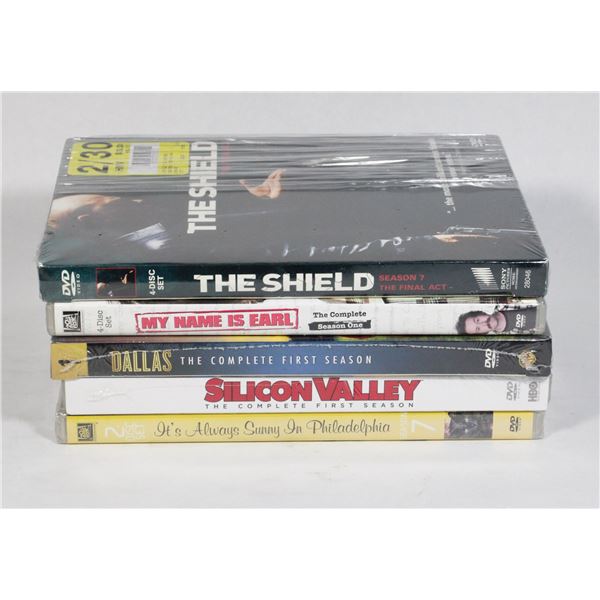 BUNDLE OF ASSORTED TV SEASONS INCLUDING DALLAS,