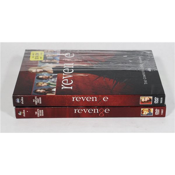 REVENGE SEASONS 1 AND 2 ON DVD. NEW SEALED