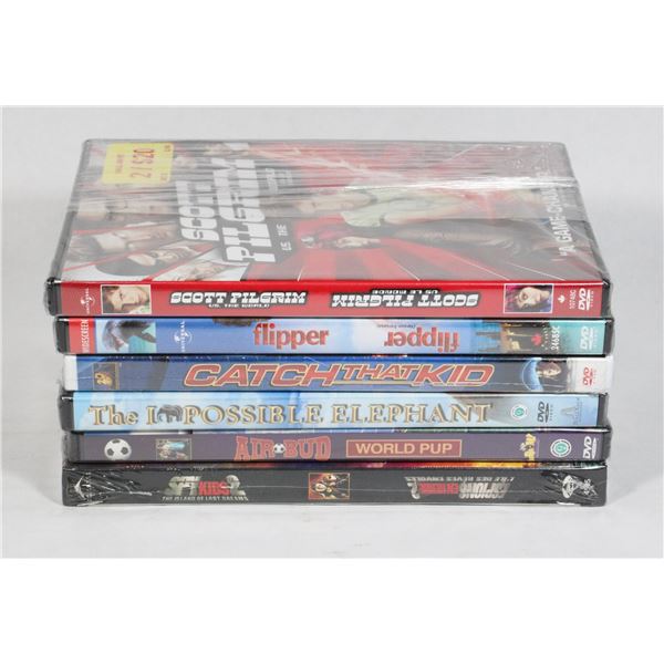 BUNDLE OF NEW SEALED MOVIES INCLUDING SCOTT