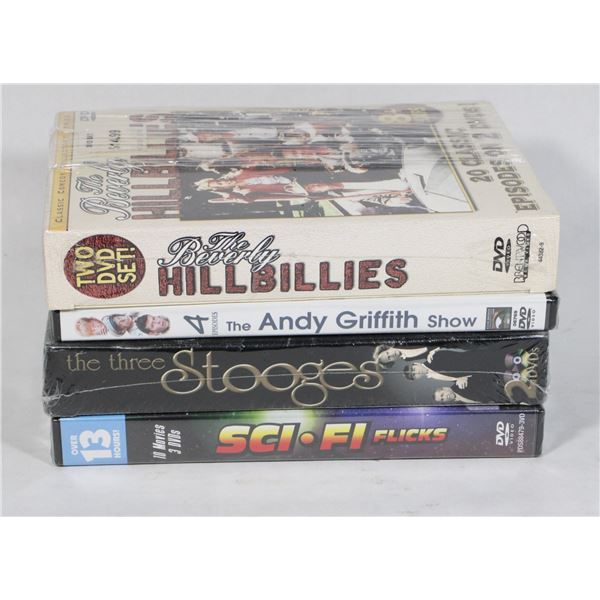 BUNDLE OF ASSORTED NEW DVDS