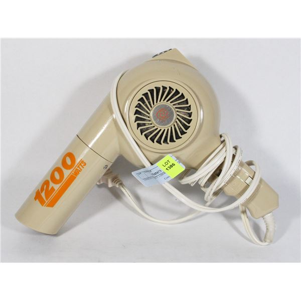 CHARLES CRAFT 1200W HAIR DRIER